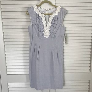 NWT London Times Seersucker Dress